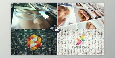 Multi Video Wall Logo (Videohive 19391075) For AE