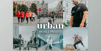 Urban Lightroom Mobile Presets CreativeMarket - 6702041