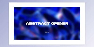 Abstract Opener Pt. 2 (Videohive 34221754) - AE Project