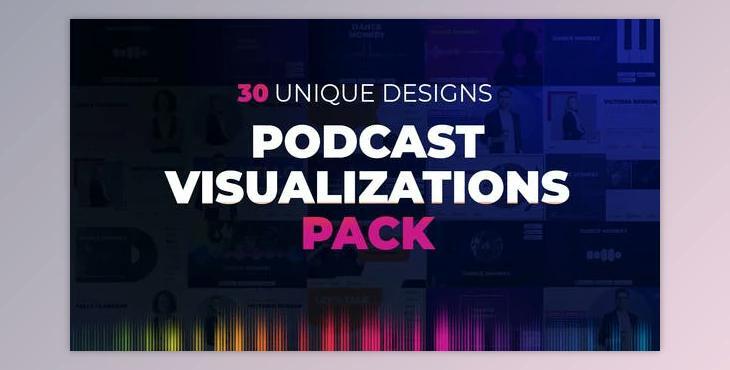 Podcast Visualizations Pack (Videohive 27588818)