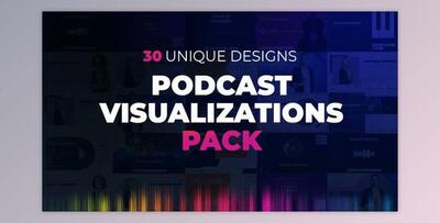 Podcast Visualizations Pack (Videohive 27588818)
