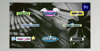 Sticker Lower Thirds for Premiere Pro (Videohive 52279250)