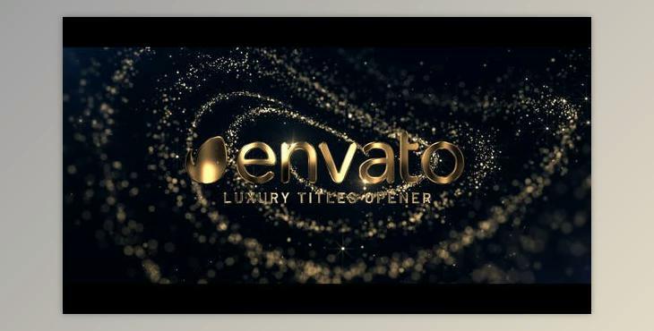 Golden Luxury Titles (Videohive 43711193) - AE Project