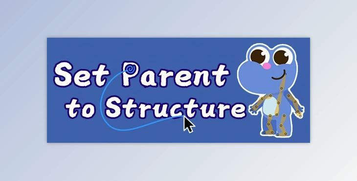 Set Parent To Structure - aescripts + aeplugins v0.3 (WIN, MAC)