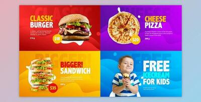Food Menu Promo (Videohive 21986286) - AE Project