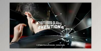 Shattered Glass Transitions (Videohive 51933045) - AE Project