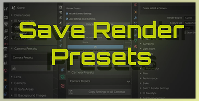 Blender Market - Save Render Presets v1.4.7