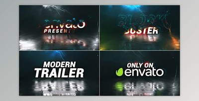 Action Movie Trailer // Intro Trailer Titles (Videohive 40578892) - AE Project