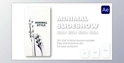 Minimal Slideshow – Instagram Reels, TikTok Post, Short Stories (Videohive 43990518) - AE Project