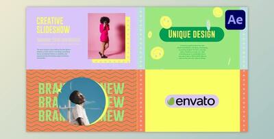 Abstract Modern Slideshow for After Effects (Videohive 51058000) - AE Project