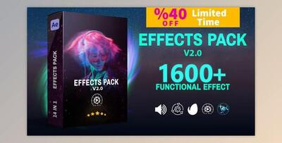 AtomX Effects Pack V2.0 – Transitions,Effects,Footages and Presets and more (Videohive 45891082) - AE Project