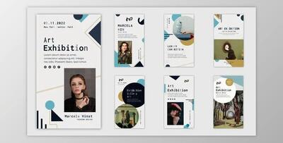 Art Exhibiton – Fashion Gallery Opener (Videohive 40155697) - AE Project