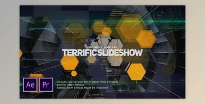 Terrific Futuristic Slideshow (Videohive 31083219) - PR Project