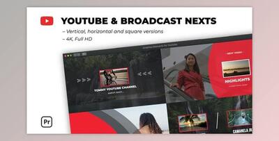 Youtube and Broadcast Nexts (Videohive 41162556)