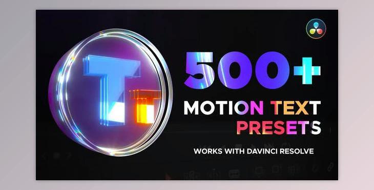 Text Presets for DaVinci Resolve (Videohive 32562489)