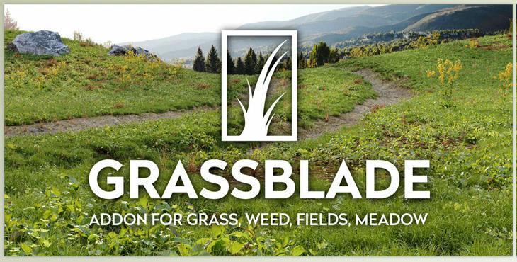 Blender Market - GrassBlade v2.6