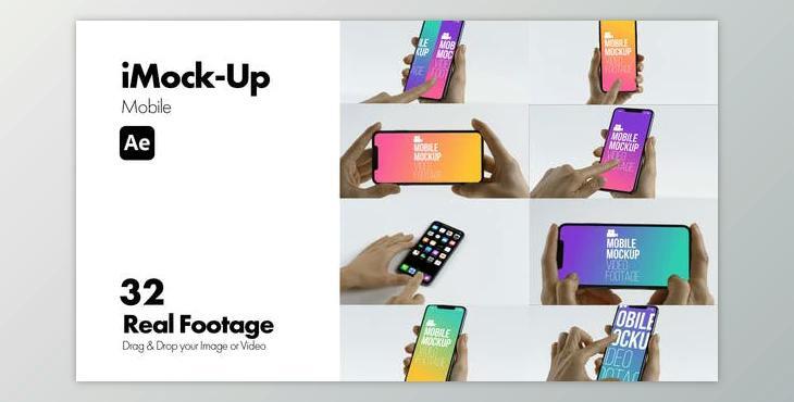 iMock-Up Mobile for After Effects (Videohive 44762356) - AE Project