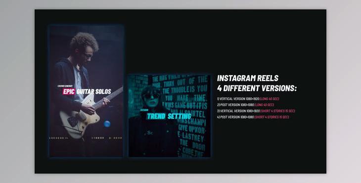 Instagram Promo Reels (Videohive 54950289) - AE Project