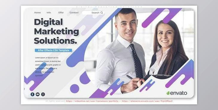 Digital Marketing Solutions (Videohive 32277485) - AE Project
