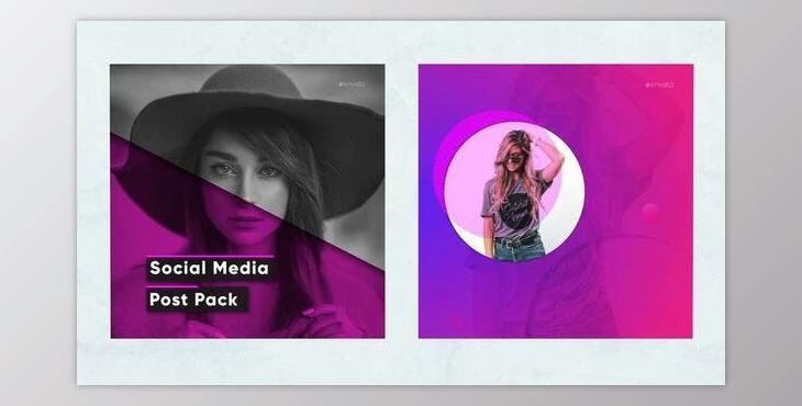 Instagram media posts pack v.1 (Videohive 27090126) - AE Project