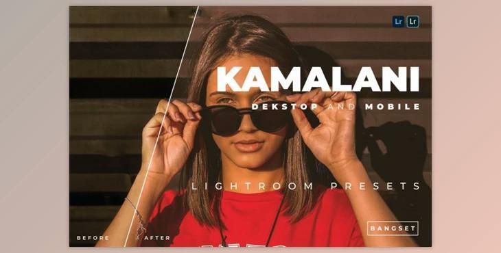 Kamalani Desktop and Mobile Lightroom Preset by Bangset