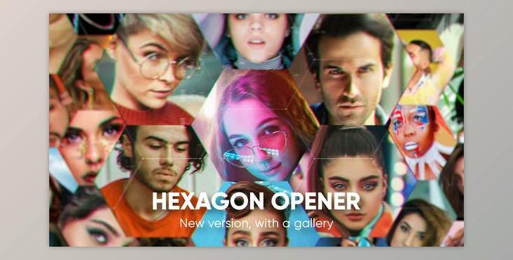 Hexagon Opener (Videohive 27008717) - AE Project