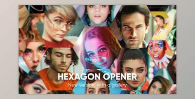 Hexagon Opener (Videohive 27008717) - AE Project