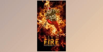 Fire Photoshop Action GraphicRiver-29628249 (ATN, ABR)