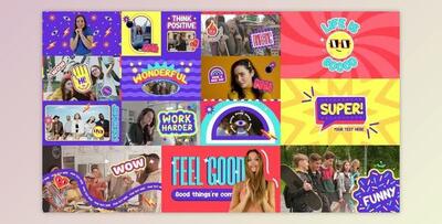 Colorful Intro 3 in 1 (Videohive 31210361) - AE Project