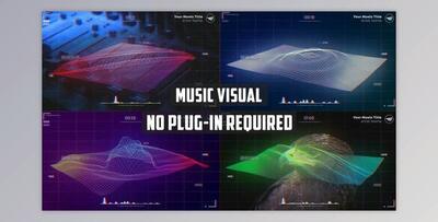 Wave Music Visualizer (Videohive 27544136)
