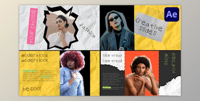 Creative Slides for After Effects (Videohive 50708037) - AE Project