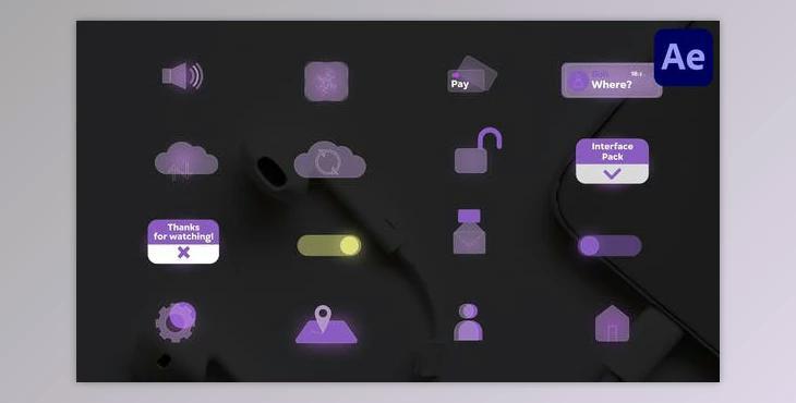 Interface Pack for After Effects (Videohive 51158610) - AE Project