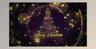 Merry Christmas Intro (Videohive 41826552) - AE Project