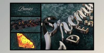 Gold-Silver-Metal And Hot Stone (Videohive 41499286) - AE Project