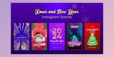 Christmas and New Year Stories (Videohive 49902605) - AE Project