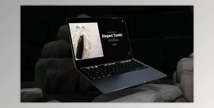 Laptop Mockup (Videohive 50123311) - AE Project