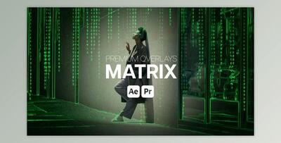 Premium Overlays Matrix (Videohive 51606153) - AE Project