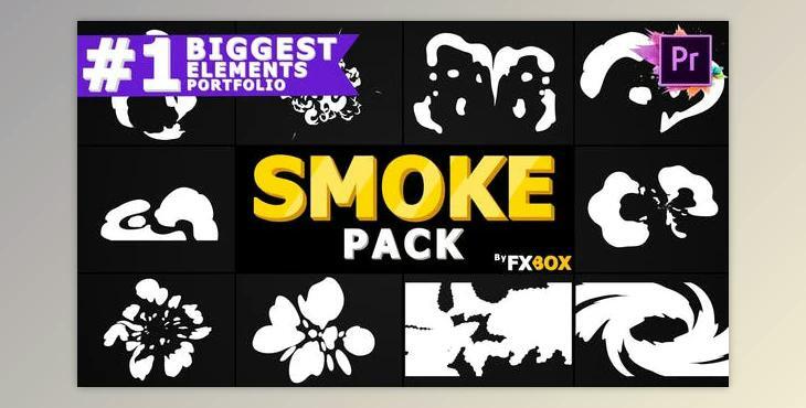 Hand-Drawn Cartoon Smoke - Premiere Pro MOGRT (Videohive 24506747 ( FIX ))