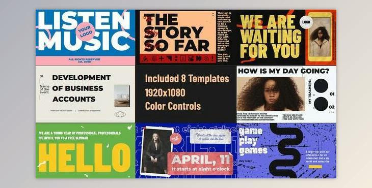 Short Event Promo Package (Videohive 50794285) - AE Project