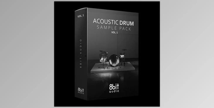 8bit Audio Acoustic Drum Sample Pack Vol. 1 (WAV)