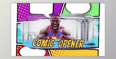 Comic Book Intro (Videohive 45629301) - AE Project