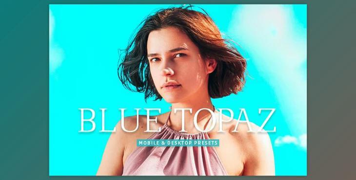 Blue Topaz Pro Lightroom Presets CreativeMarket - 10277028