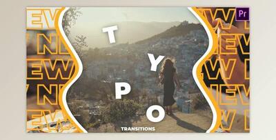 Typo Transitions v3 (Videohive 34631863)
