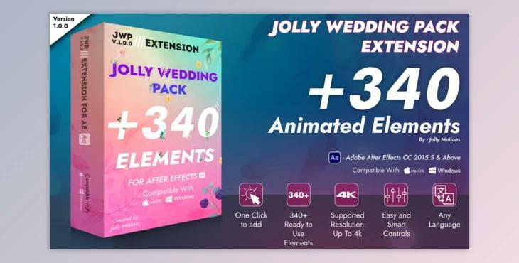 Jolly Wedding Pack (Videohive 33732398) - AE Project