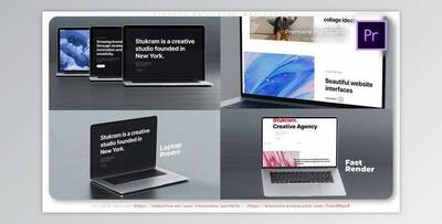 Minimal 3d Laptop Web Promo (Videohive 43126753)