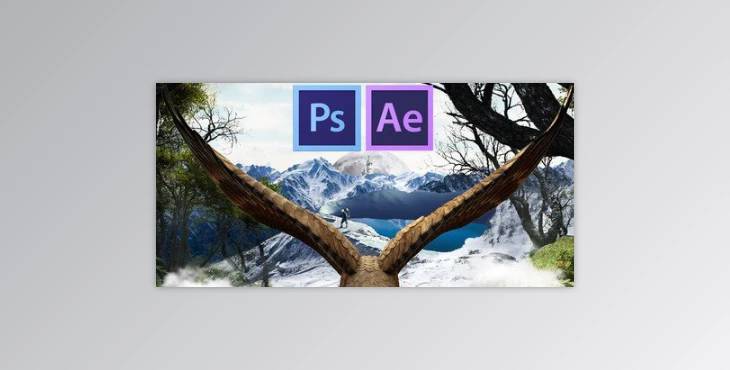 2D Composition In Photoshop & Animation In After Effects by Udemy