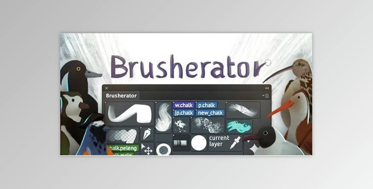 Brusherator 1.8 Plug-in for Adobe Photoshop