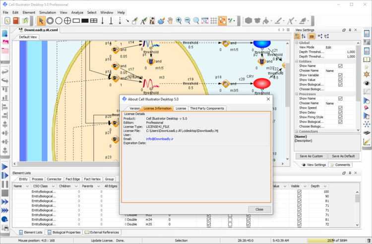 Cell Illustrator Professional 5.0 Windows/Linux/macOS