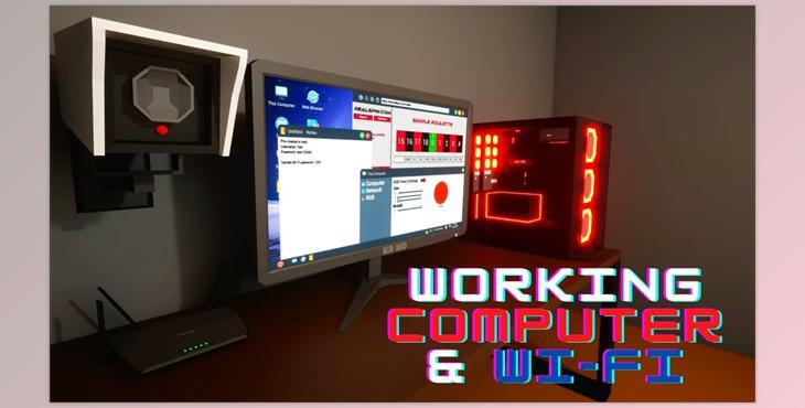 Unreal engine - Working Computer & Wi-Fi System v1.1 v5.1