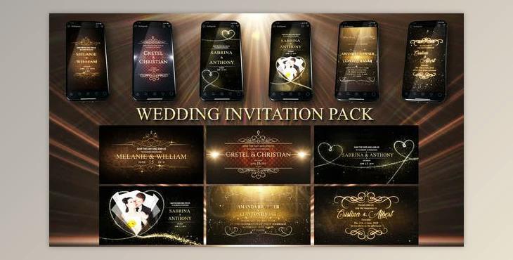 Wedding Invitation Pack (Videohive 23825150) - AE Project